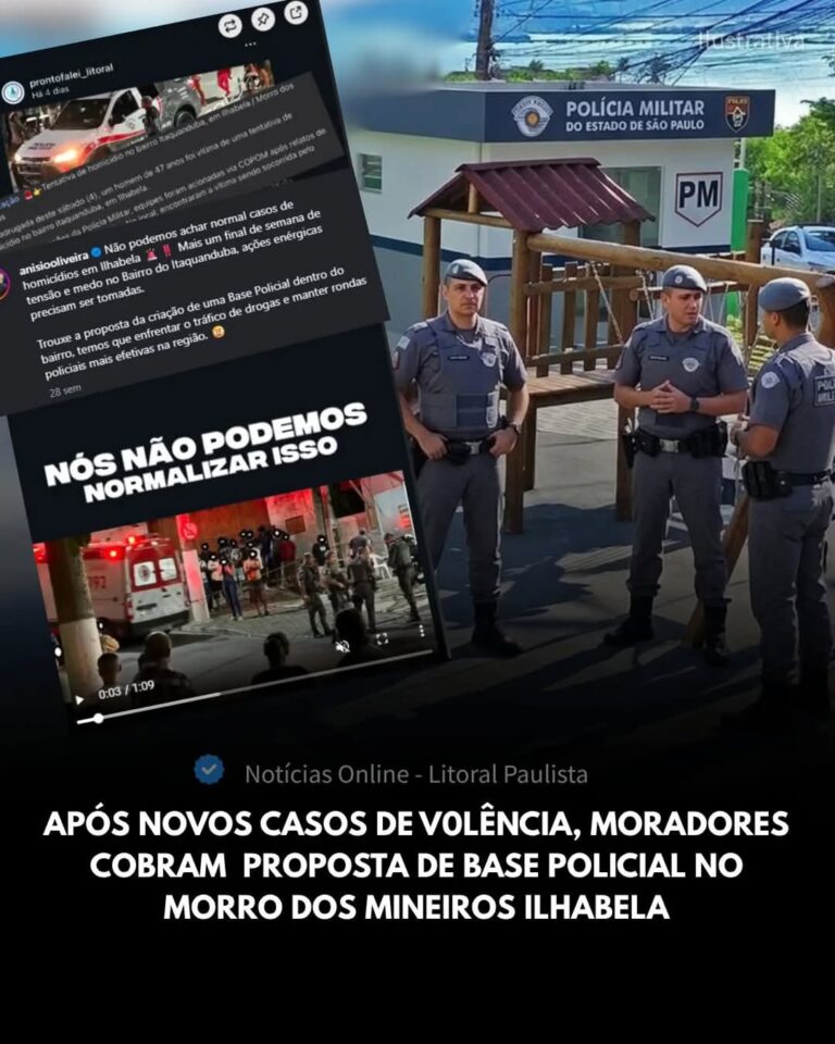 Crim£s em Itaquanduba preocupam moradores de Ilhabela