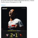 São Paulo vence Flamengo no Brasileirão Feminino