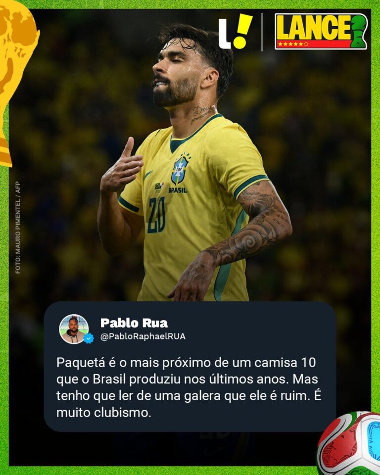Paquetá entra e decide vitória da Seleção