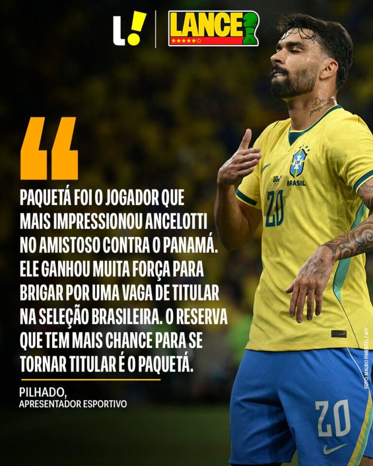 Paquetá impressiona e pode iniciar na Copa