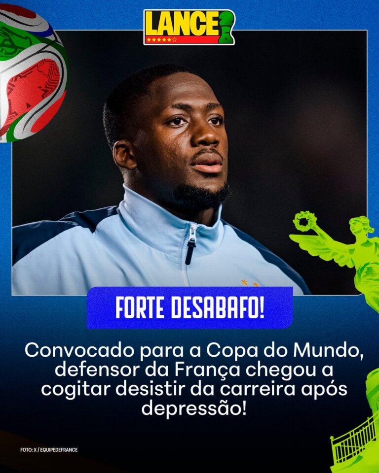 Konaté admite depressão e quase abandona Copa