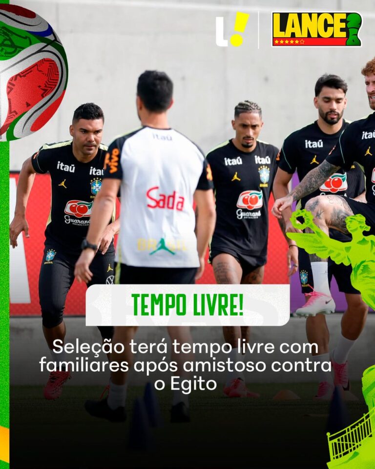 Brasil joga amistoso contra Egito em Cleveland