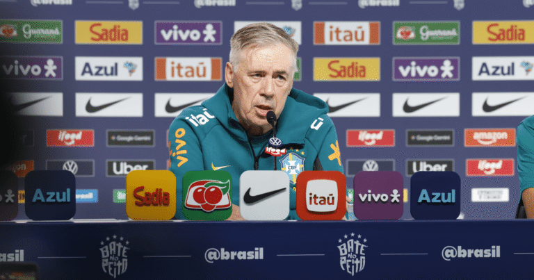 Carlo Ancelotti fala antes de Brasil x Egito
