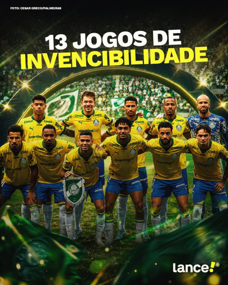 Palmeiras lidera Brasileirão durante pausa da Copa