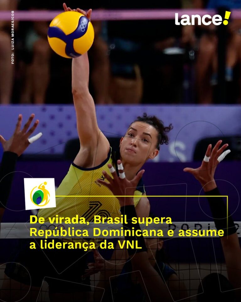 Brasil vence República Dominicana em virada