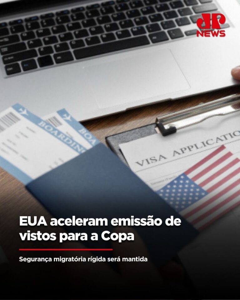 EUA reduzem tempo de visto para Copa 2026