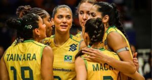 Brasil vence Bulgária e segue 100% na VNL feminina
