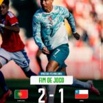 Portugal vence Chile em amistoso