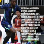 Craque Neto questiona titulares da Seleção