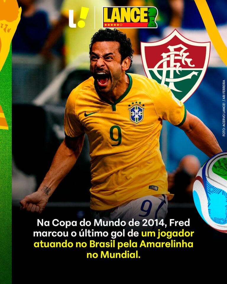 Fred marca último gol de clube brasileiro em Copas