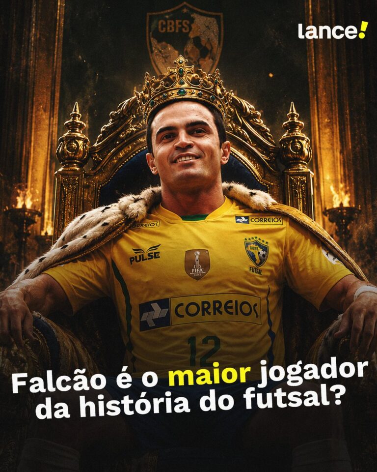 Falcão considerado maior jogador de futsal