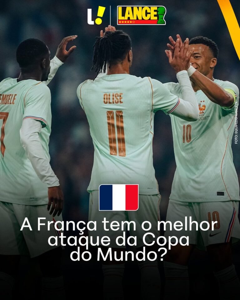 França exibe ataque temível antes da Copa