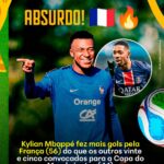 Mbappé supera gols de colegas na França