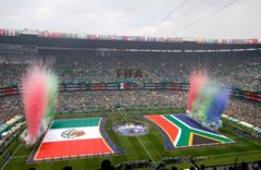 México e África do Sul abrem a Copa