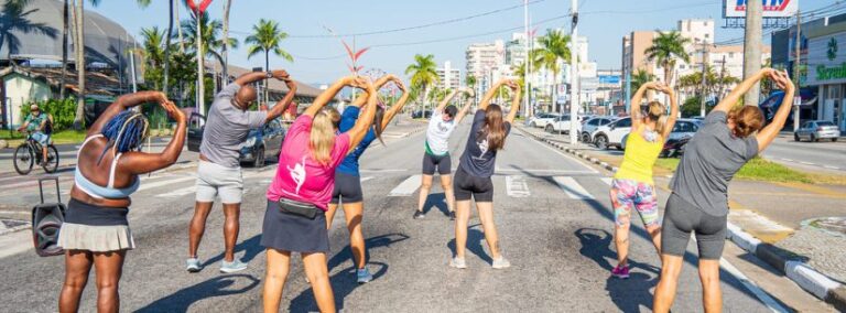 Rua da Família oferece lazer e saúde em Caraguatatuba