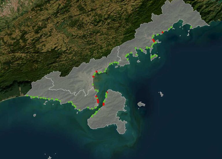 Litoral Norte tem 13 praias impróprias para banho