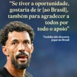 Vozinha tem história com o Brasil antes da Copa