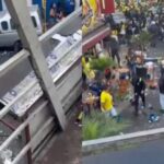 Confusão em paraisópolis após vitória do brasil