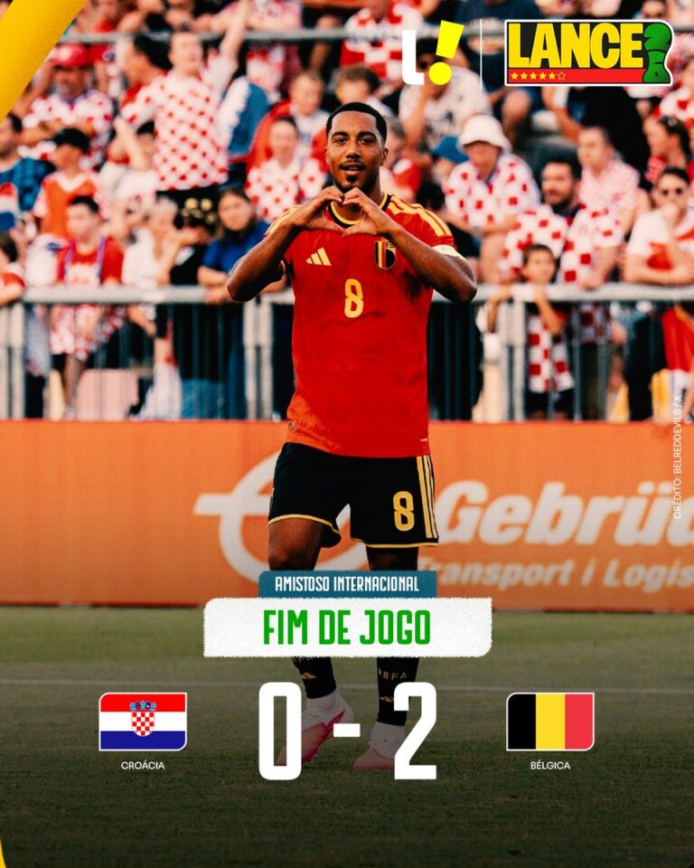 Bélgica vence Croácia em amistoso decisivo