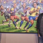 Exposição sobre Ronaldinho Gaúcho chega à Casa das Rosas