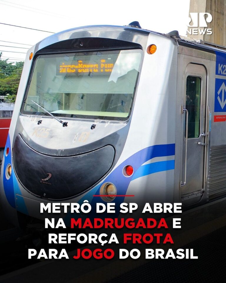 Metrô de São Paulo terá funcionamento ininterrupto