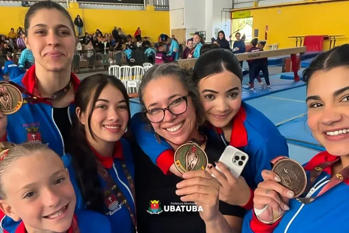 Ubatuba conquista bronze em ginástica nos Jogos Regionais