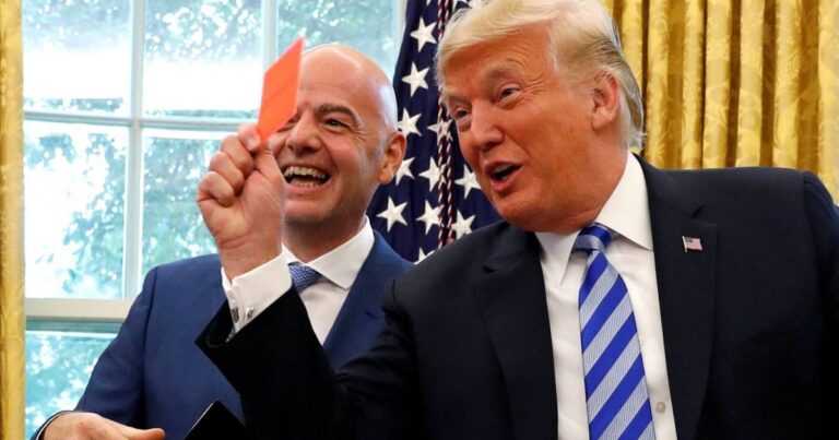 Infantino confirma ligação com Trump sobre Balogun