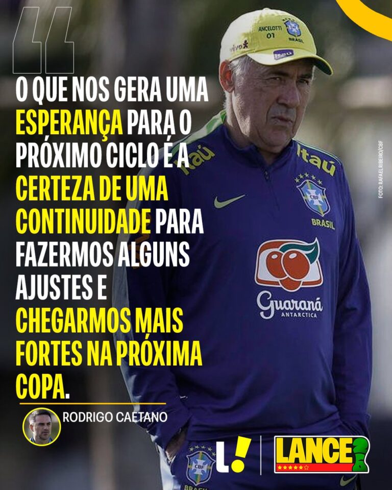 CBF assegura permanência de Ancelotti na seleção