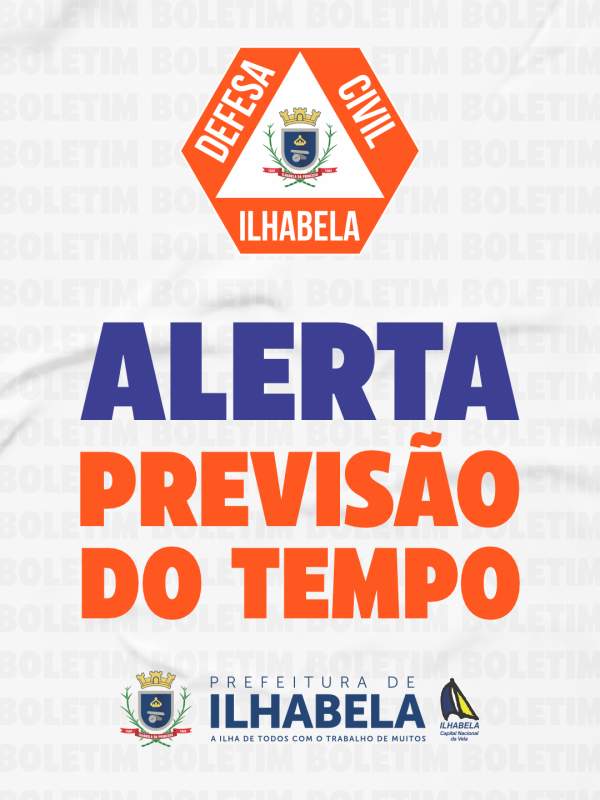 Ilhabela pode registrar rajadas de vento de até