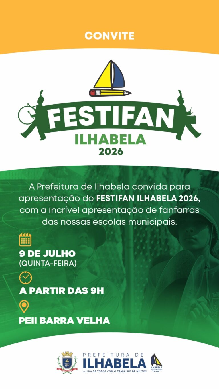 Ilhabela abre FESTIFAN 2026 com fanfarras
