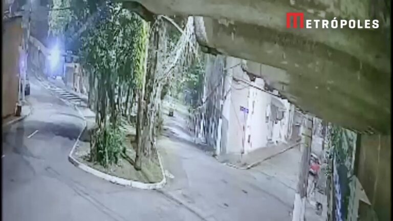 Motorista atropela suspeito de assalto e é baleado