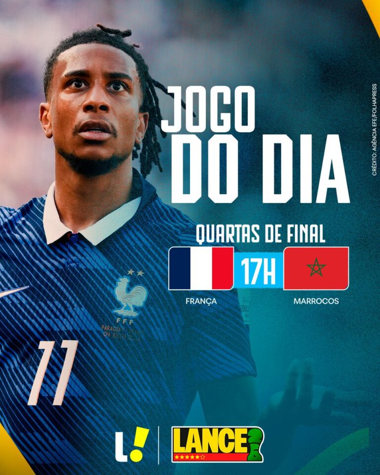 França e Marrocos se enfrentam na Copa