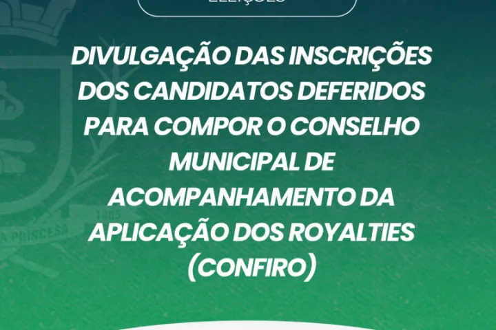 Ilhabela divulga candidaturas para Conselho de Royalties