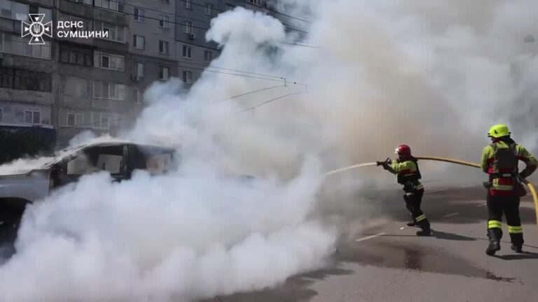 Ataque russo mata cinco em Sumy