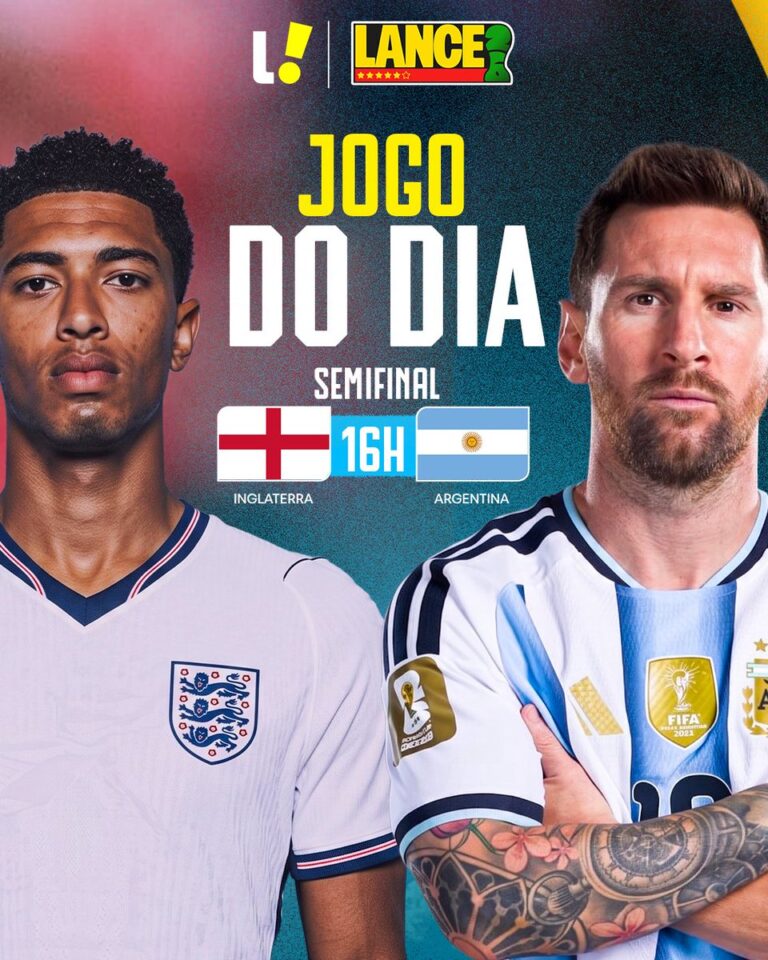 Inglaterra e Argentina disputam vaga na final