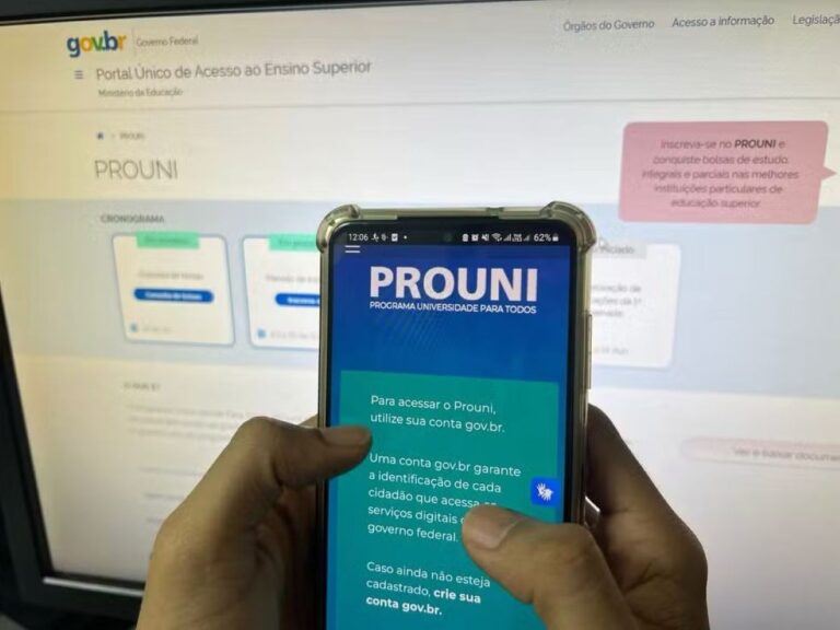 Resultado da primeira chamada do Prouni 2026 divulgado