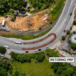 Rodovia Dutra fecha quilômetro 233 por obras