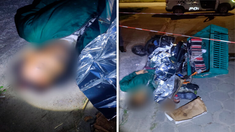 Ciclista é morto a tiros no litoral norte