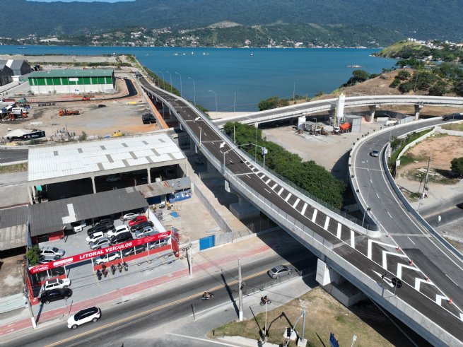 Novo acesso viário liga Contorno Sul ao Porto
