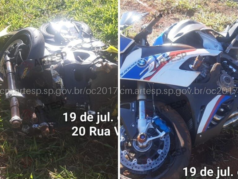 Acidente de motos bloqueia rodovia em Cordeirópolis