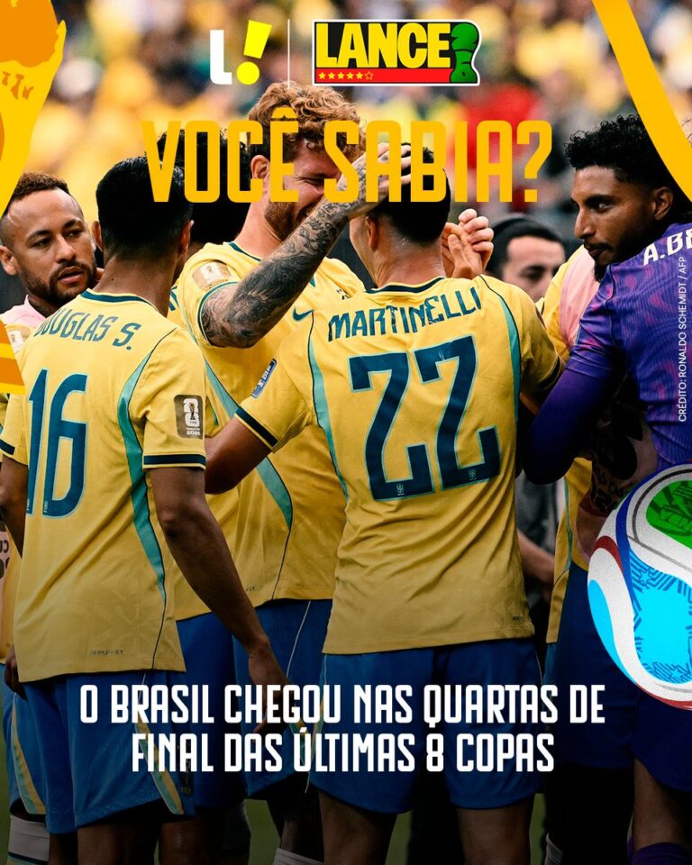 Brasil busca oitava sequência nas quartas