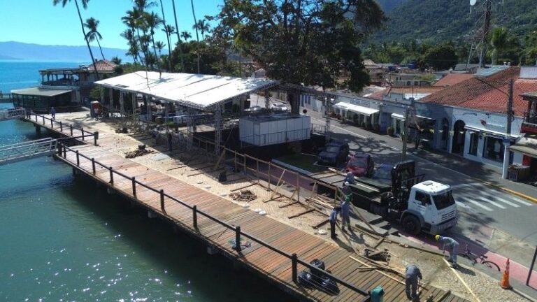 Ilhabela prepara Vila para 53ª Semana Internacional de Vela
