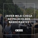 Javier Milei recebe Ordem do Ipiranga em São Paulo