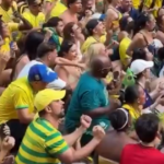 Torcida brasileira cria versão de ‘remada viking’