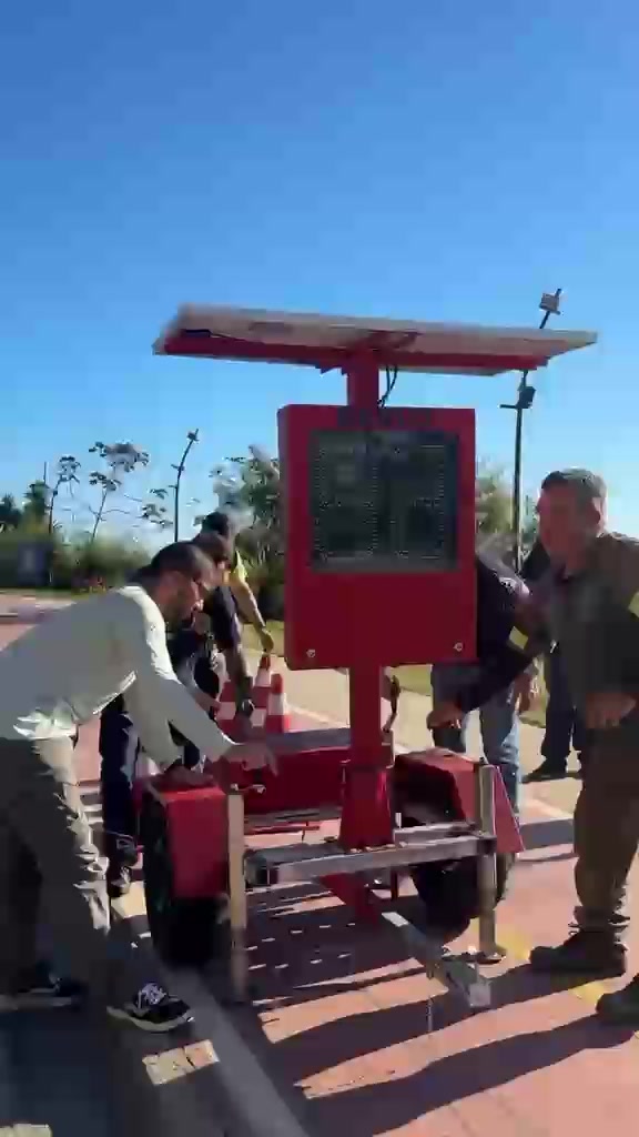 Ilhabela testa equipamentos para futura segurança viária