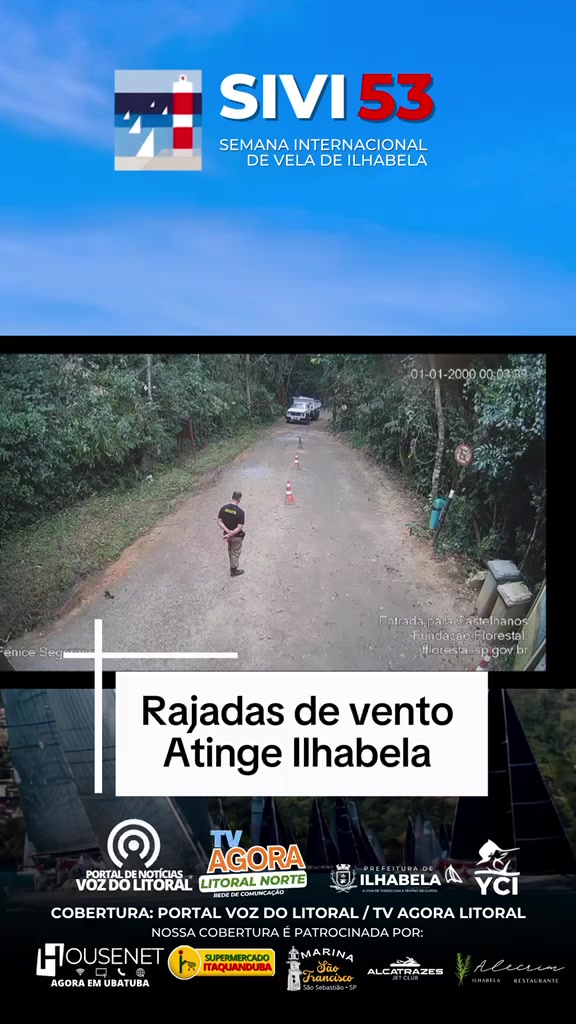 Rajadas de vento assolam o litoral agora