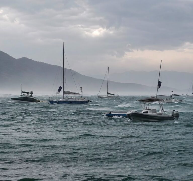 Frente fria cancela regatas da Semana Internacional de Vela