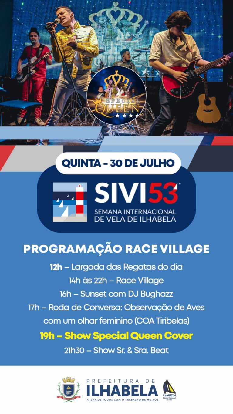 Ilhabela recebe show Special Queen Cover