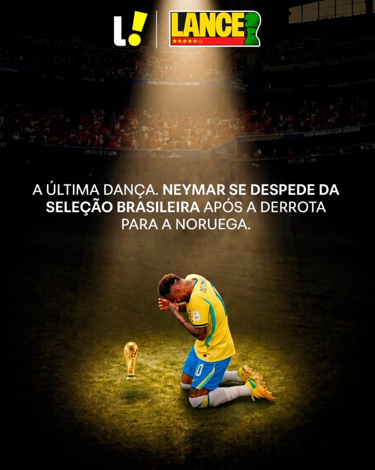 Neymar se despede da Amarelinha de forma dolorosa