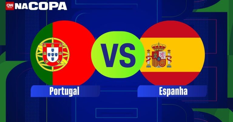 Portugal e Espanha se enfrentam nas oitavas da Copa